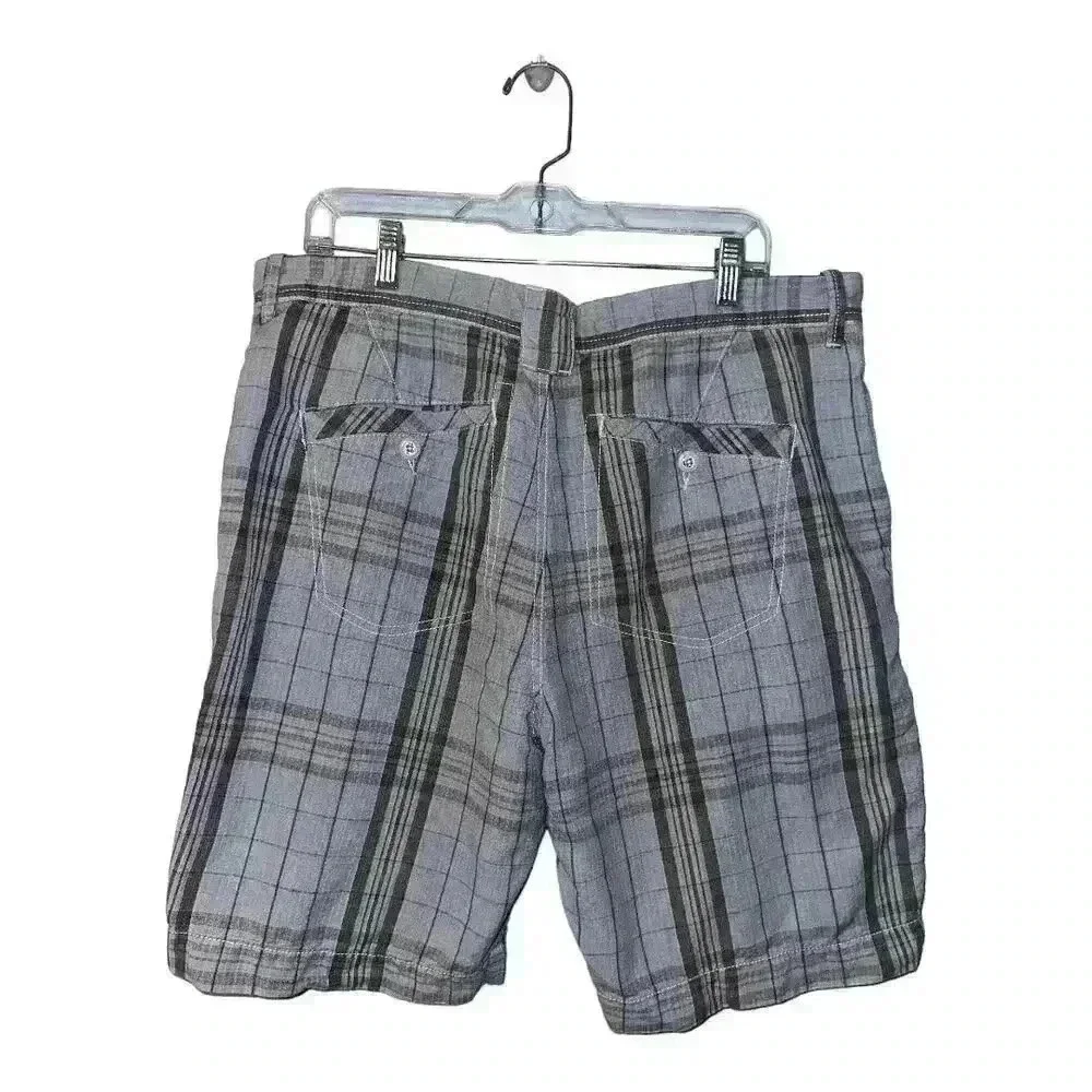 Tommy Bahama Mens Relax Blue Plaid Shorts, Size 38